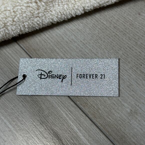 Disney x Forever 21 Fleece Micky Mouse Hooded Youth Jacket 14 XL NWT - Picture 4 of 6